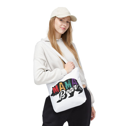 Colorful Mama Bear Tote Bag for Moms - Perfect for Mother's Day, Gifts & Everyday Use