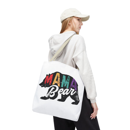 Colorful Mama Bear Tote Bag for Moms - Perfect for Mother's Day, Gifts & Everyday Use