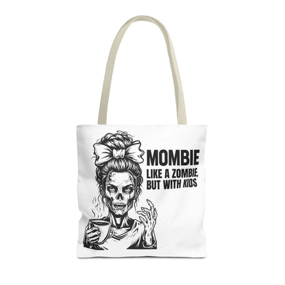 Funny "Mombiel Like a Zombie, but with Kids" Tote Bag - Perfect for Moms and Mother's Day Gift Ideas