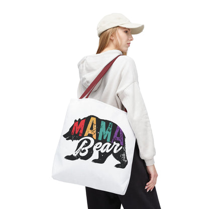 Colorful Mama Bear Tote Bag for Moms - Perfect for Mother's Day, Gifts & Everyday Use