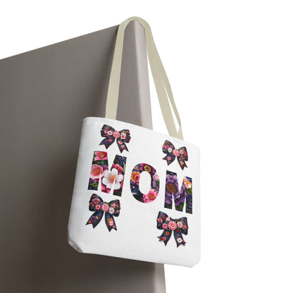 Floral Mom Tote Bag - Perfect Gift for Mother's Day and Everyday Use