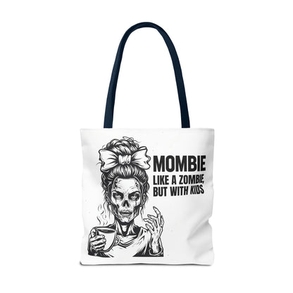 Funny "Mombiel Like a Zombie, but with Kids" Tote Bag - Perfect for Moms and Mother's Day Gift Ideas