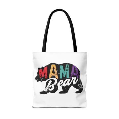 Colorful Mama Bear Tote Bag for Moms - Perfect for Mother's Day, Gifts & Everyday Use