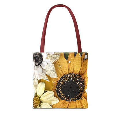 Floral Sunflower Tote Bag - Perfect for Summer Outings & Eco-Friendly Style - Great Mother's Day Gift