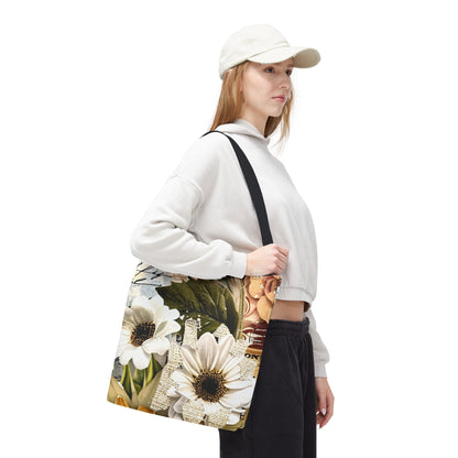 Floral Sunflower Tote Bag - Perfect for Summer Outings & Eco-Friendly Style - Great Mother's Day Gift