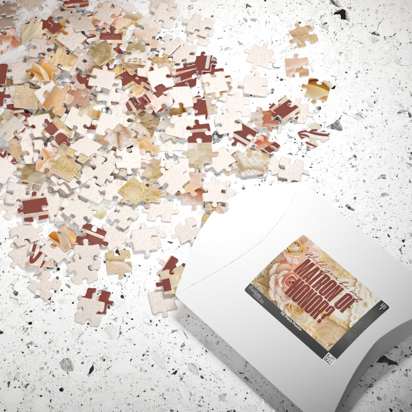 Will You Be My Matron of Honor Puzzle | Matron of Honor Proposal | Bridal Party Proposal Gift | Wedding Asking Puzzle