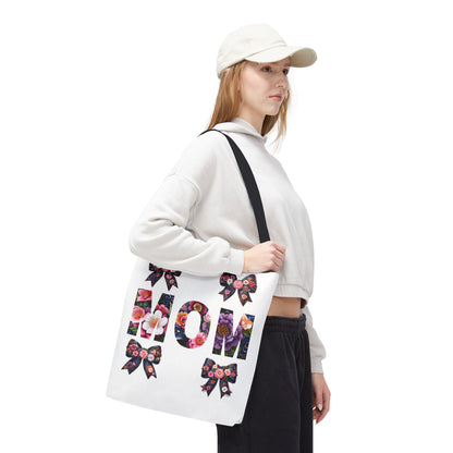 Floral Mom Tote Bag - Perfect Gift for Mother's Day and Everyday Use