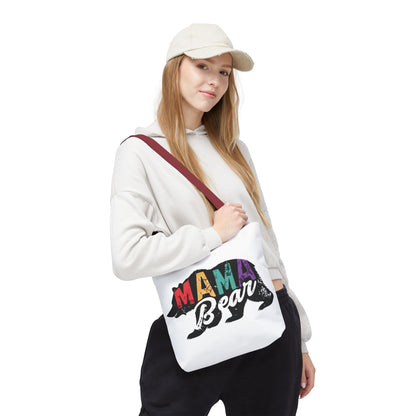 Colorful Mama Bear Tote Bag for Moms - Perfect for Mother's Day, Gifts & Everyday Use