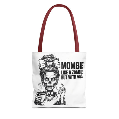 Funny "Mombiel Like a Zombie, but with Kids" Tote Bag - Perfect for Moms and Mother's Day Gift Ideas