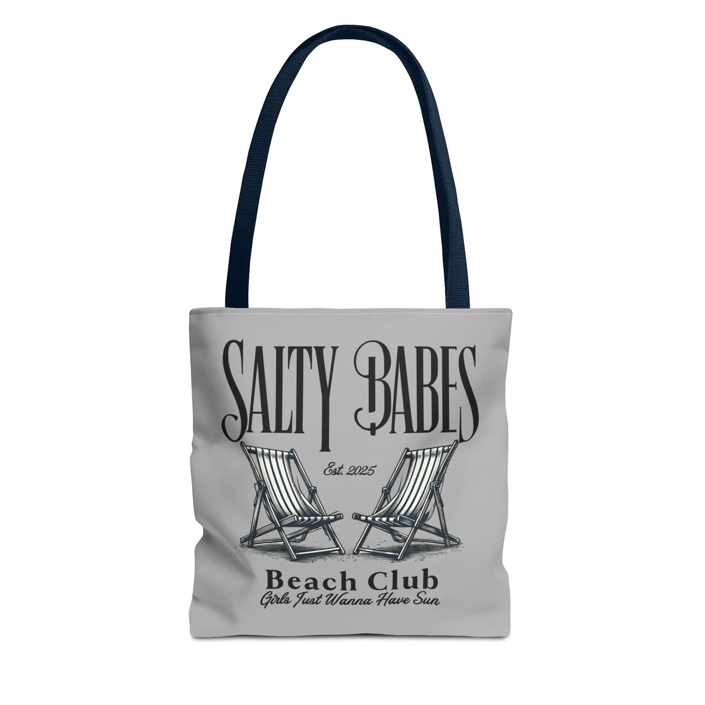Salty Babes Beach Club Tote Bag – Perfect for Sun-Loving Women