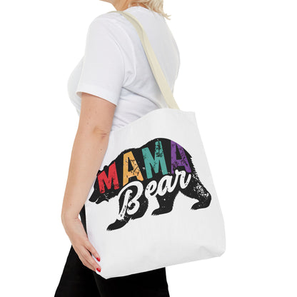 Colorful Mama Bear Tote Bag for Moms - Perfect for Mother's Day, Gifts & Everyday Use