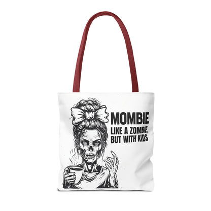 Funny "Mombiel Like a Zombie, but with Kids" Tote Bag - Perfect for Moms and Mother's Day Gift Ideas