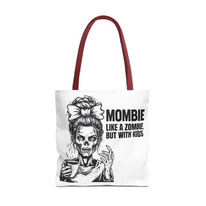 Funny "Mombiel Like a Zombie, but with Kids" Tote Bag - Perfect for Moms and Mother's Day Gift Ideas
