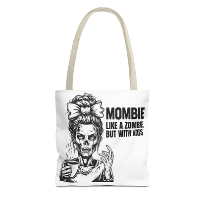 Funny "Mombiel Like a Zombie, but with Kids" Tote Bag - Perfect for Moms and Mother's Day Gift Ideas