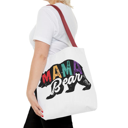 Colorful Mama Bear Tote Bag for Moms - Perfect for Mother's Day, Gifts & Everyday Use