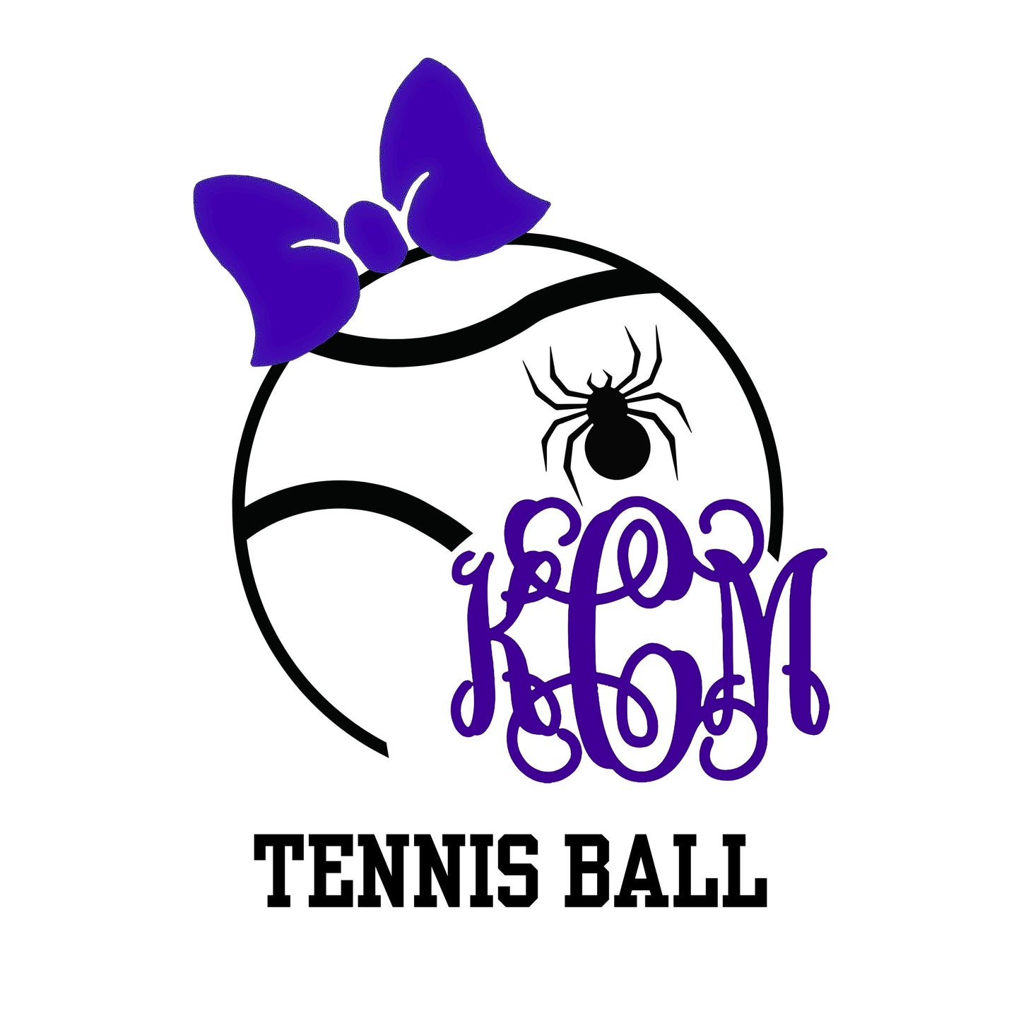 Custom Monogram Design for Your Favorite Sport Sports Vinyl Decal – Personalized Sports Decal