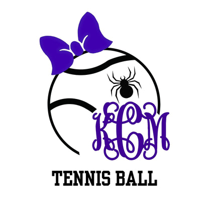 Custom Monogram Design for Your Favorite Sport Sports Vinyl Decal – Personalized Sports Decal