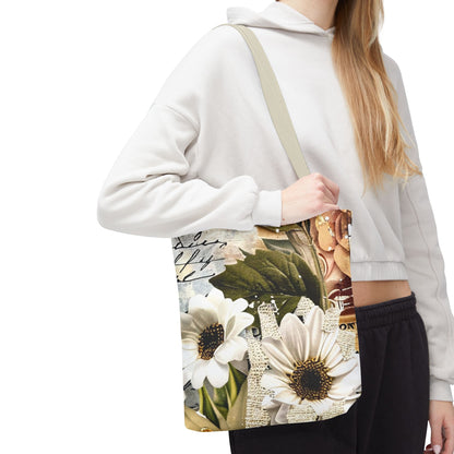 Floral Sunflower Tote Bag - Perfect for Summer Outings & Eco-Friendly Style - Great Mother's Day Gift