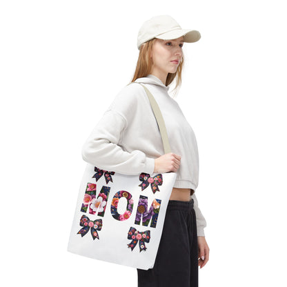 Floral Mom Tote Bag - Perfect Gift for Mother's Day and Everyday Use