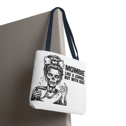 Funny "Mombiel Like a Zombie, but with Kids" Tote Bag - Perfect for Moms and Mother's Day Gift Ideas