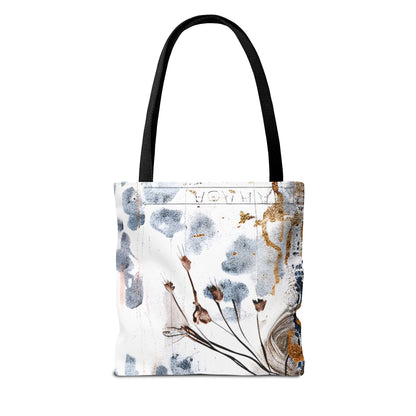 Floral Art Tote Bag - Daisies, Animal and Denim Print Stylish & Functional for Everyday Use