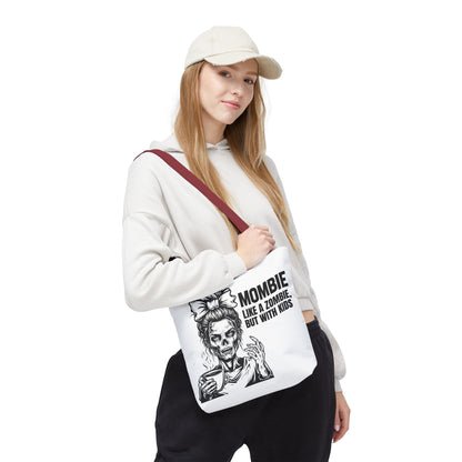 Funny "Mombiel Like a Zombie, but with Kids" Tote Bag - Perfect for Moms and Mother's Day Gift Ideas