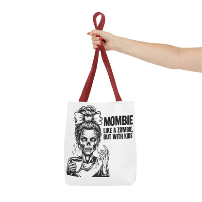 Funny "Mombiel Like a Zombie, but with Kids" Tote Bag - Perfect for Moms and Mother's Day Gift Ideas