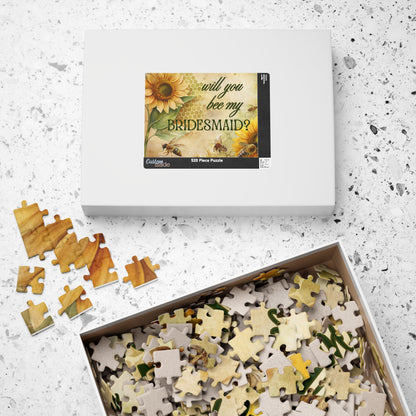 Will You Be My Bridesmaid Puzzle | Will you BEE My Bridesmaid Proposal | Bridal Party Proposal Gift | Wedding Asking Puzzle