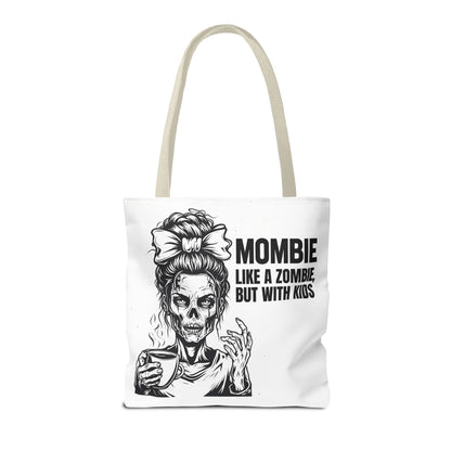 Funny "Mombiel Like a Zombie, but with Kids" Tote Bag - Perfect for Moms and Mother's Day Gift Ideas