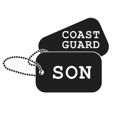 Custom Military Dog Tag Vinyl Decal – Personalized Army, Navy, Air Force, Marine, Space Force & Coast Guard Vinyl Decal for Windows cup and more