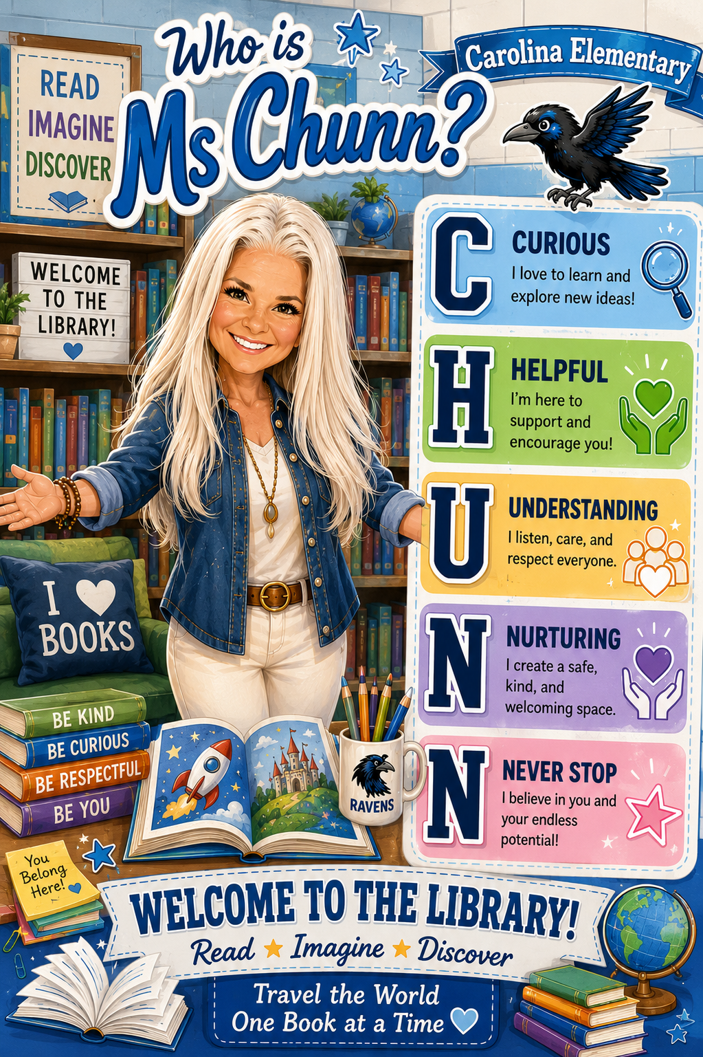 CUSTOM TEACHER & STAFF "ABOUT ME" POSTER | Personalized Back to School Digital Download