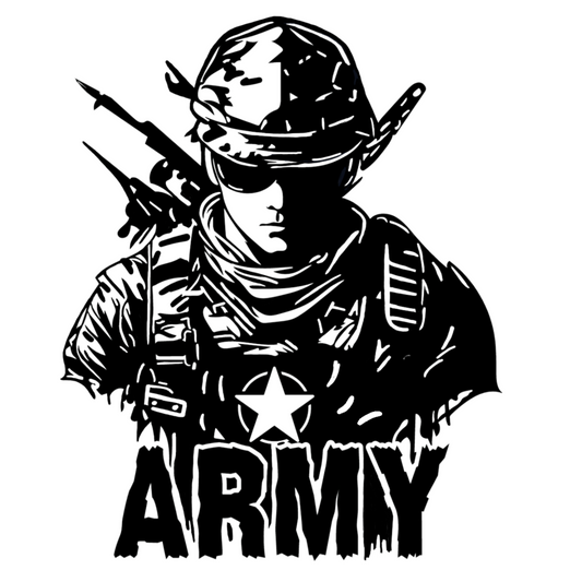 ARMY Vinyl Decal  | US Army Decal | Military Decal | Patriotic Vinyl Decal