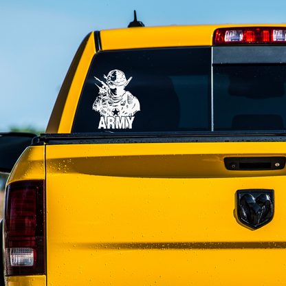 ARMY Vinyl Decal  | US Army Decal | Military Decal | Patriotic Vinyl Decal