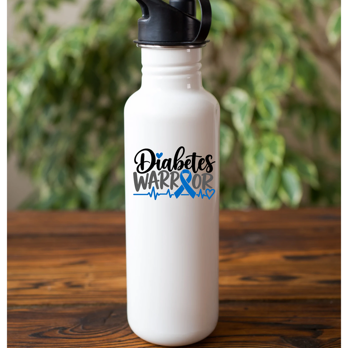 Diabetes Warrior Awareness Vinyl Decal