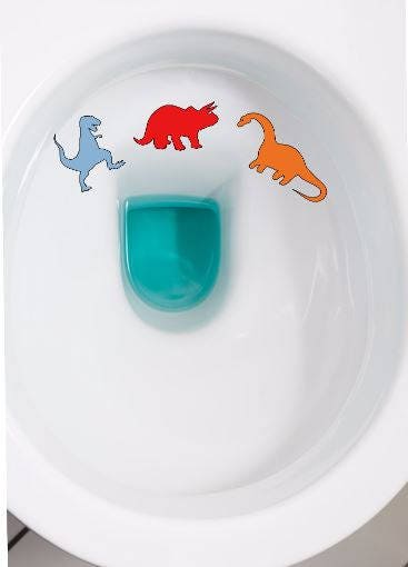 WEE WEE TARGETS Set of 3 - Potty Training Pee Targets Toilet Training Vinyl Toilet Decals Aim Decals Toddler Pee Targets Potty Training Fun
