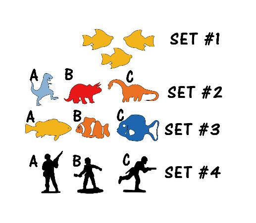 WEE WEE TARGETS Set of 3 - Potty Training Pee Targets Toilet Training Vinyl Toilet Decals Aim Decals Toddler Pee Targets Potty Training Fun