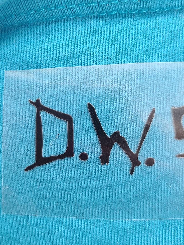 Tv Show Supernatural HEAT PRESS Decal Set of Initials SW DW Sam & Dean Winchester Fan #SPNfamily Iron on Decal Active