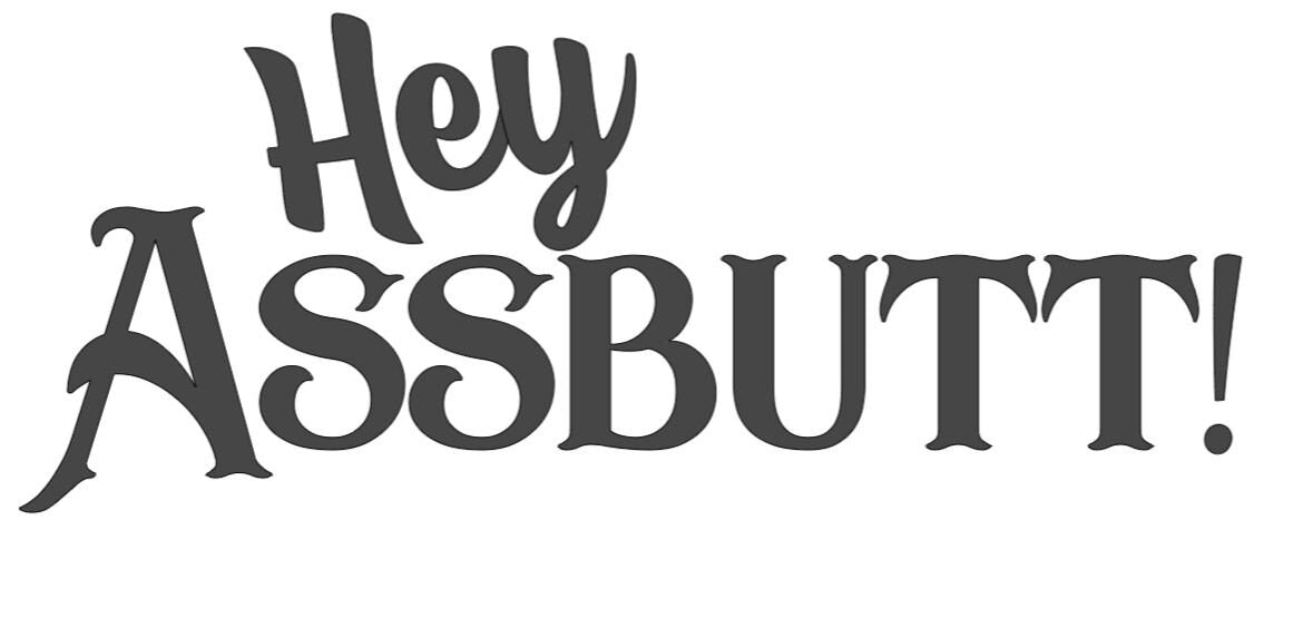 TV SHOW Supernatural "Hey Assbutt" Cass Quote Castiel quote Decal #SPNfamily Decal  Winchester Car decal Cup Decal