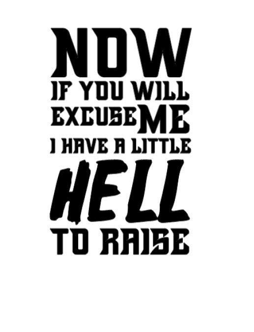 TV SHOW Supernatural Now if you will excuse me. I have a little hell to raise. Crowley King of Hell Decal #SPNfamily Cup  Car Decal