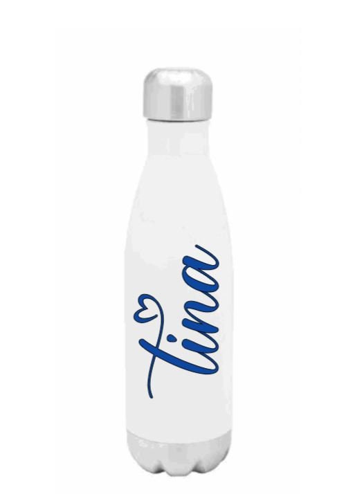 Vinyl Name Decal with heart for Water bottle/ Name Decal with Heart Car Window/Name sticker sports bottle school supplies/Custom Vinyl decal