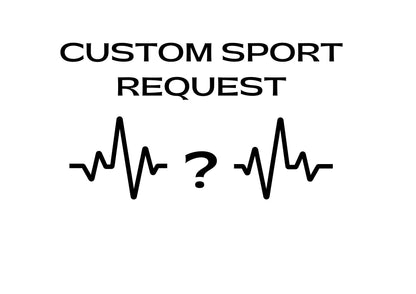 Sports Decal HEART BEAT Football, Volleyball or  Soccer ball  - Custom Sport request Decal Window Decal Rtic/Yeti Cup Decal Mirror Decal