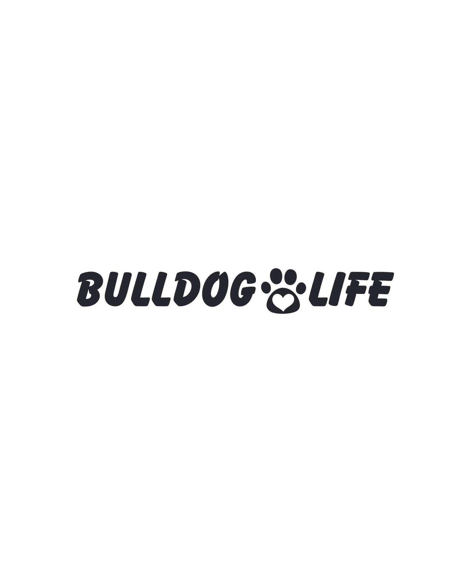 Custom Dog Life Decal - Personalized Pet Breed Decal for Windows, Cars, Cups and more