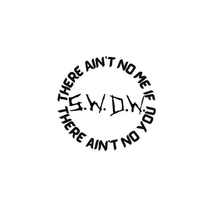 TV SHOW Supernatural "There ain't no me if there ain't no you" Decal #SPNfamily Decal  Dean Winchester quote| Car Window Cup Computer decal
