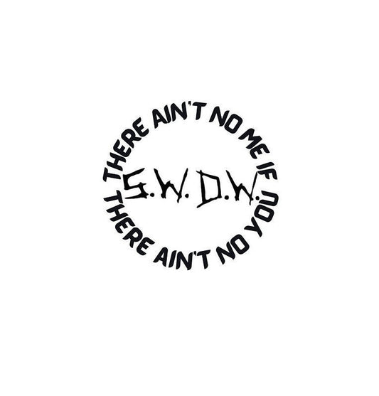 TV SHOW Supernatural "There ain't no me if there ain't no you" Decal #SPNfamily Decal  Dean Winchester quote| Car Window Cup Computer decal