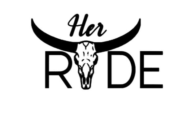 VINYL Car Decal | HIS or HERS Ride Car Decal | Her Ride w/Steer Skull Decal l |His Ride w/Steer Skull Decal | Vinyl Car Window Decal