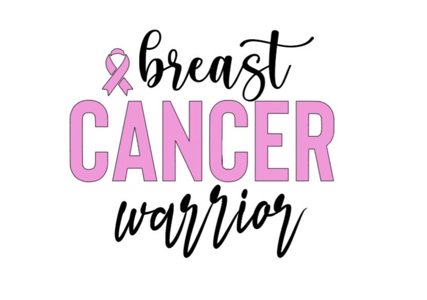 VINYL Decal |  Breast *Cancer Warrior Ribbon Decal | Cancer Awareness Decal | Cancer Window Decal | Vinyl Sticker | Cup/Computer