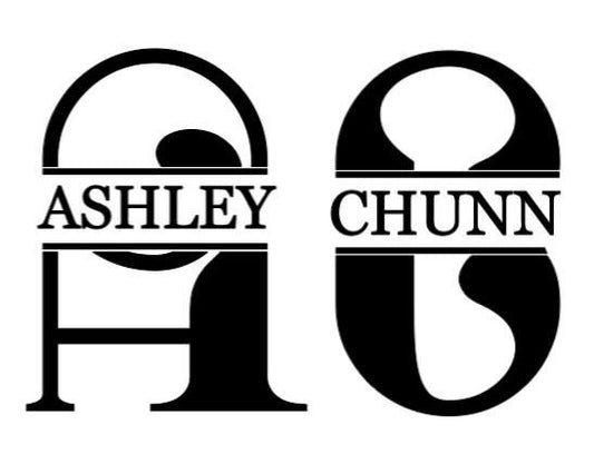 Monogram with Name Decal Family Name Decal Initial Decal Driving Decal Car Decal Window Decal Window Decal  Cup Decal |VINYL Car Decal