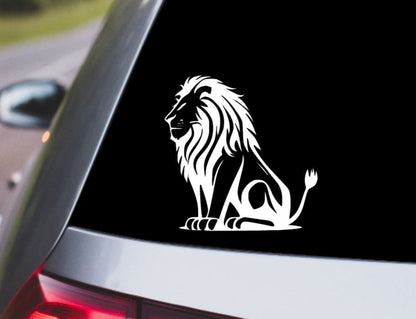 LION BODY PROFILE Decal | King of the Jungle Lion Decal | Animal Decal | Lion Full Body Vinyl Sticker | Vinyl Decal | Window Decal
