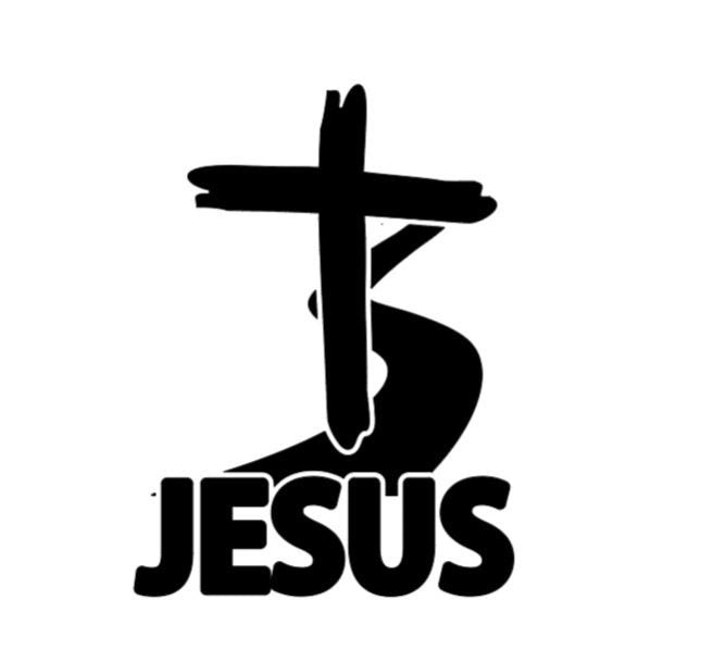 VINYL Decal | Pathway to Jesus | Jesus Decal | Faith Christian Decal |Easter Decal | Hope | Computer Car Window