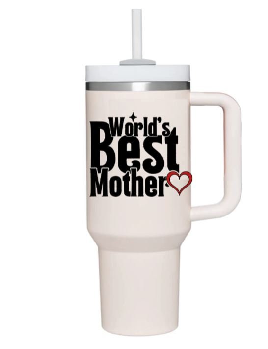 VINYL Decal |World's best Mom, Gigi, Mother, Grandma, Mommy, Grammy| Mother's day Gift | Birthday Gift | Customizable Decal | Car Decal